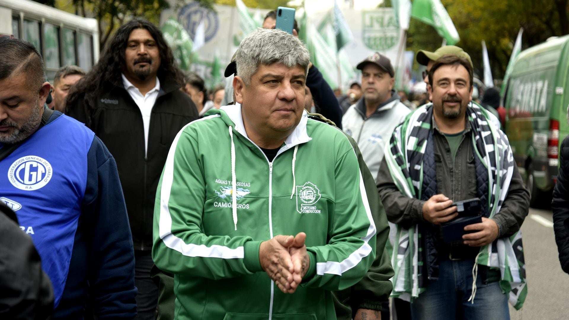 En La Marcha Por El Día Del Trabajador Pablo Moyano Ratificó El Paro General Del 9 De Mayo “va 4727